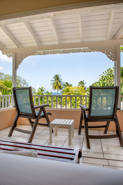 Upstairs Balcony off the bedroom