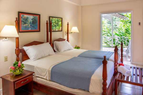 Downstairs Bedroom with Twin Beds