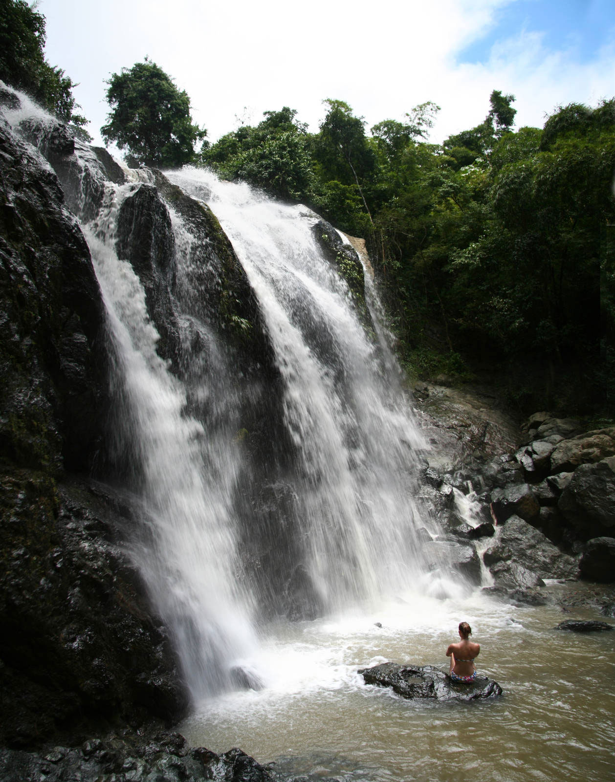 Exploring numerous waterfalls